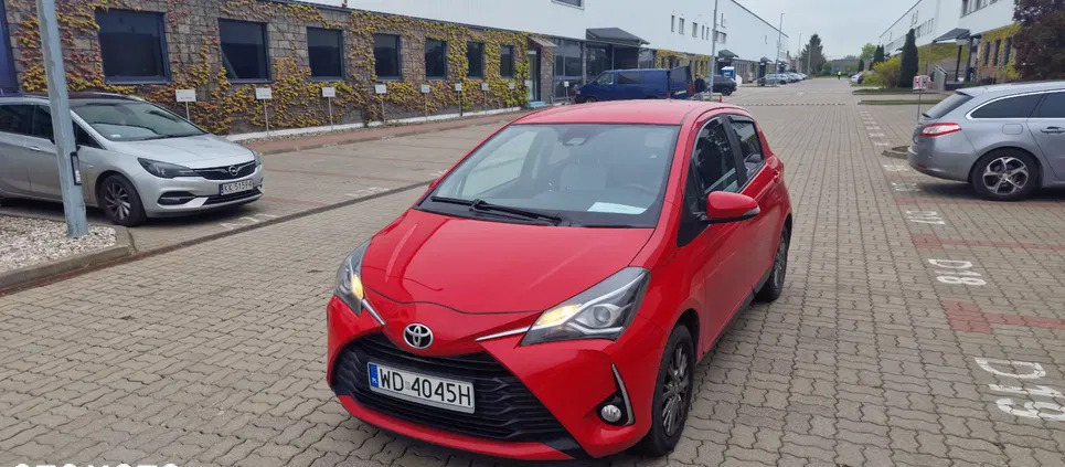 warszawa Toyota Yaris cena 51500 przebieg: 71500, rok produkcji 2017 z Warszawa